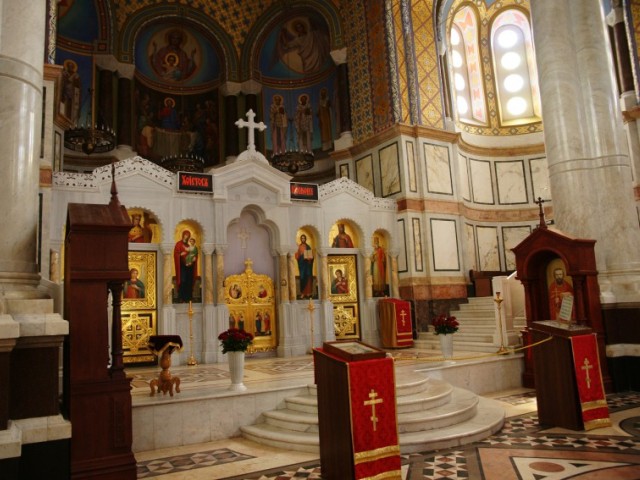 алтарь верхнего собора