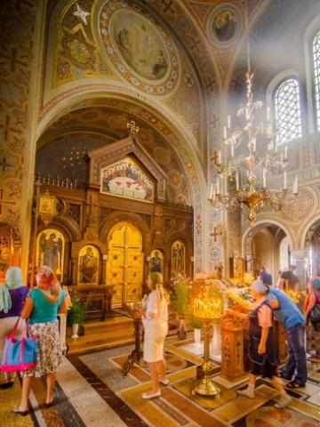 интерьер храма Воскресения Христова