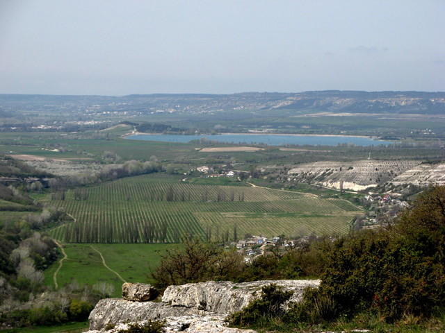 Панорама на Качинскую долину