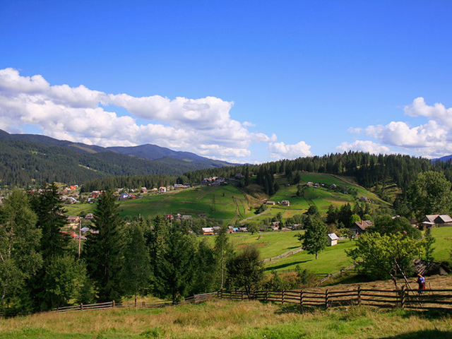 Прекрасные горные пейзажи парка