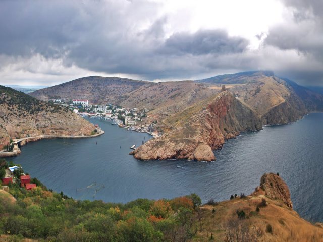 вход в Балаклавскую бухту