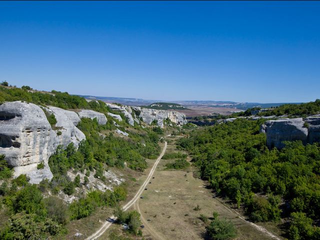 вид на Черкез-Керменскую долину