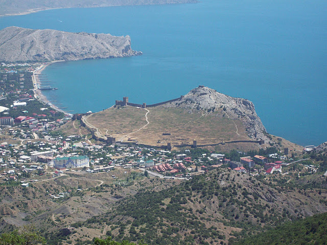 Панорама Генуэзской крепости