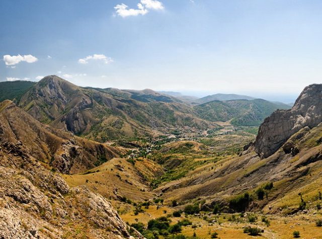 вид на пос. Зеленогорье