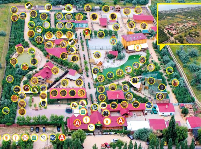 план Бердянского зоопарка «Сафари»