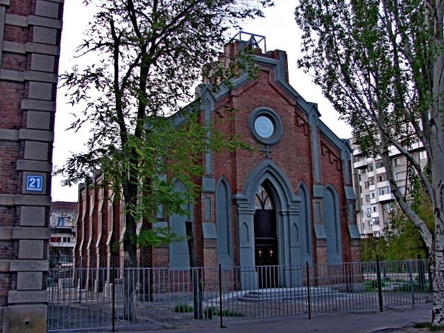 экстерьер лютеранской кирхи