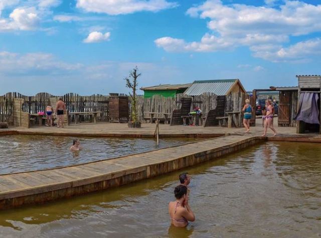 вхід на територію гейзера