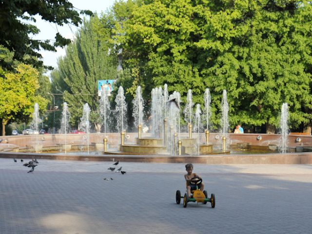 центральный городской фонтан