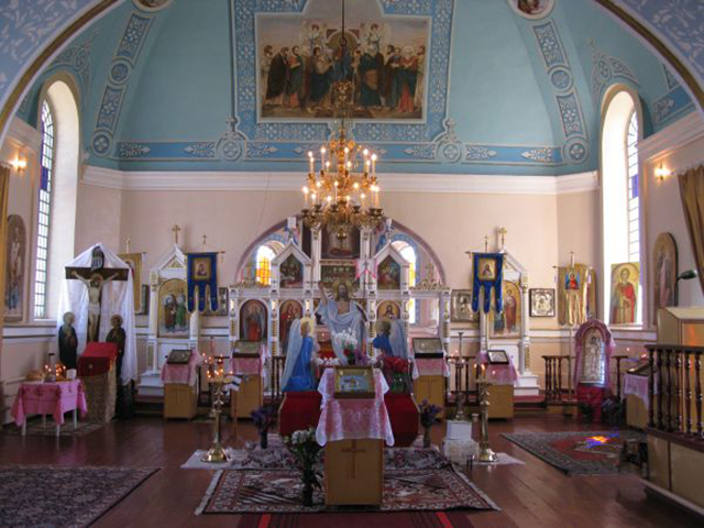 Внутрішнє оздоблення Свято-Георгіївської церкви