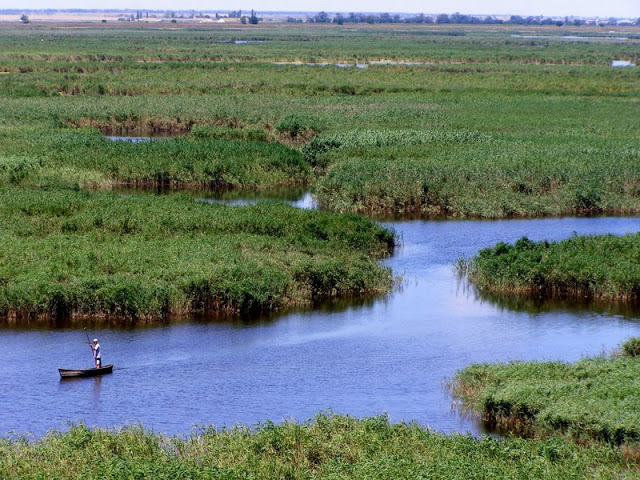 Грабовский лиман и его водные улицы