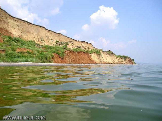 урвисті береги Тилігульського лиману