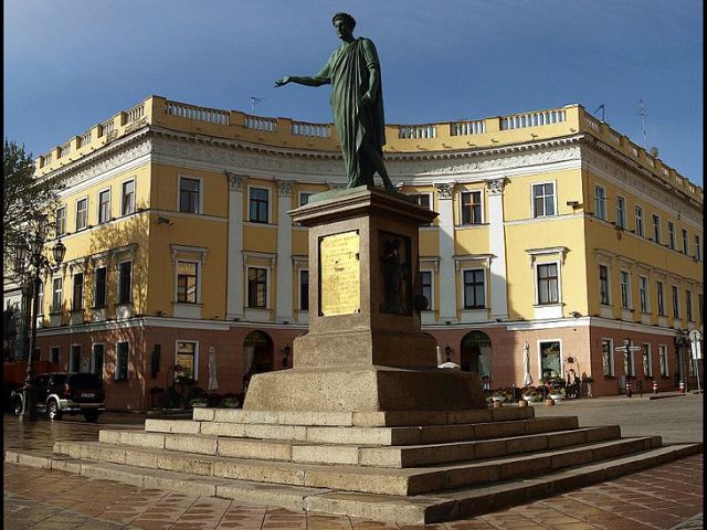Памятник герцогу де Ришелье