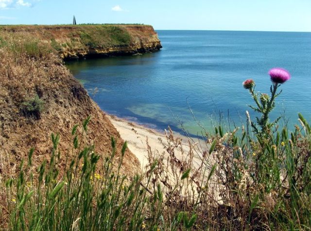 пейзажи острова Березань