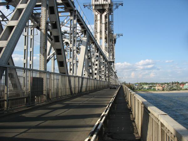 Разводной мост в пос. Затока
