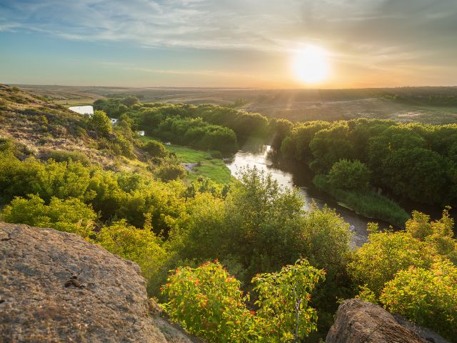 русло реки Кальмиус