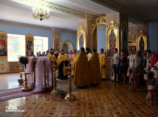 служба в Свято-Андреевском подворье