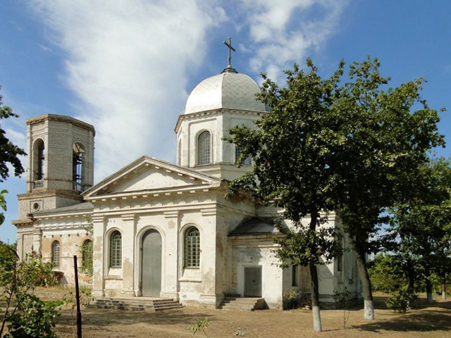 Успенська церква в Новій Збур'ївці