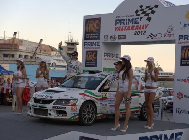 представление участников авторалли Intercontinental Rally Challenge (IRC) Prime Yalta Rally