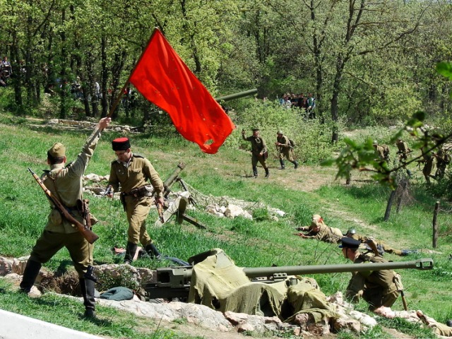 военно-историческая реконструкция «Штурм Сапун-горы»